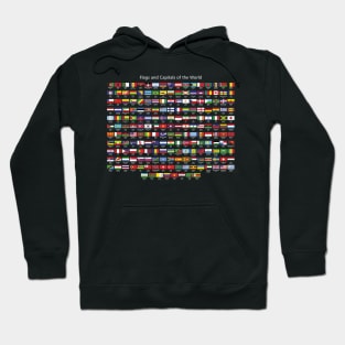 Flags and Capitals of the World HN Hoodie